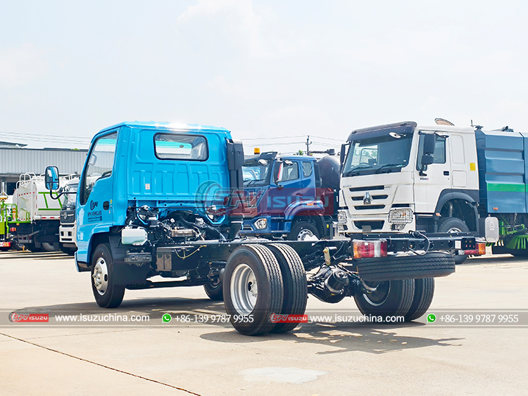 ISUZU 100P 120Hp Chassis-Rear Left Side